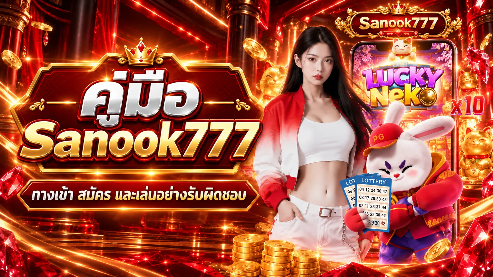 Sanook777 คู่มือทางเข้า สมัคร และเล่นอย่างรับผิดชอบ
